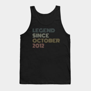 Legend Since October 2012 Tank Top